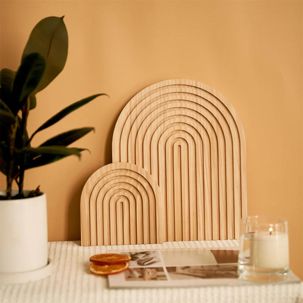 Boho Style Decorative Wooden Cutting Board