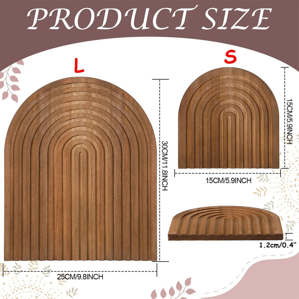 Boho Style Decorative Wooden Cutting Board