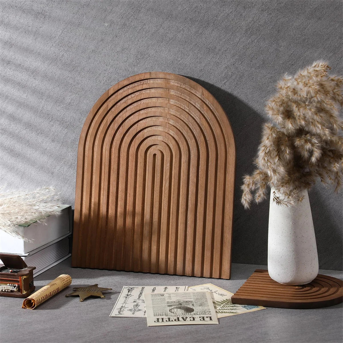 Boho Style Decorative Wooden Cutting Board