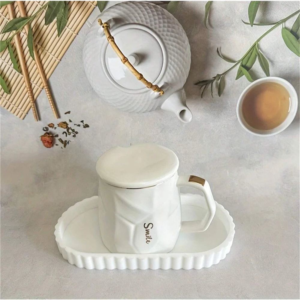 Bathroom Vanity Storage Tray Countertop Soap Scented Candles Small Plants Tray Dressing Table for Kitchen Sink Organization