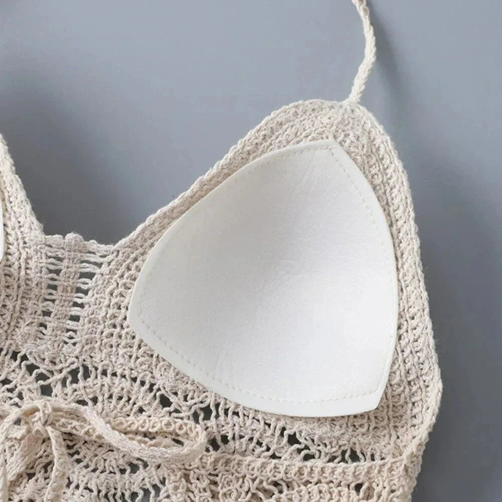 Boho Crochet Halter Top