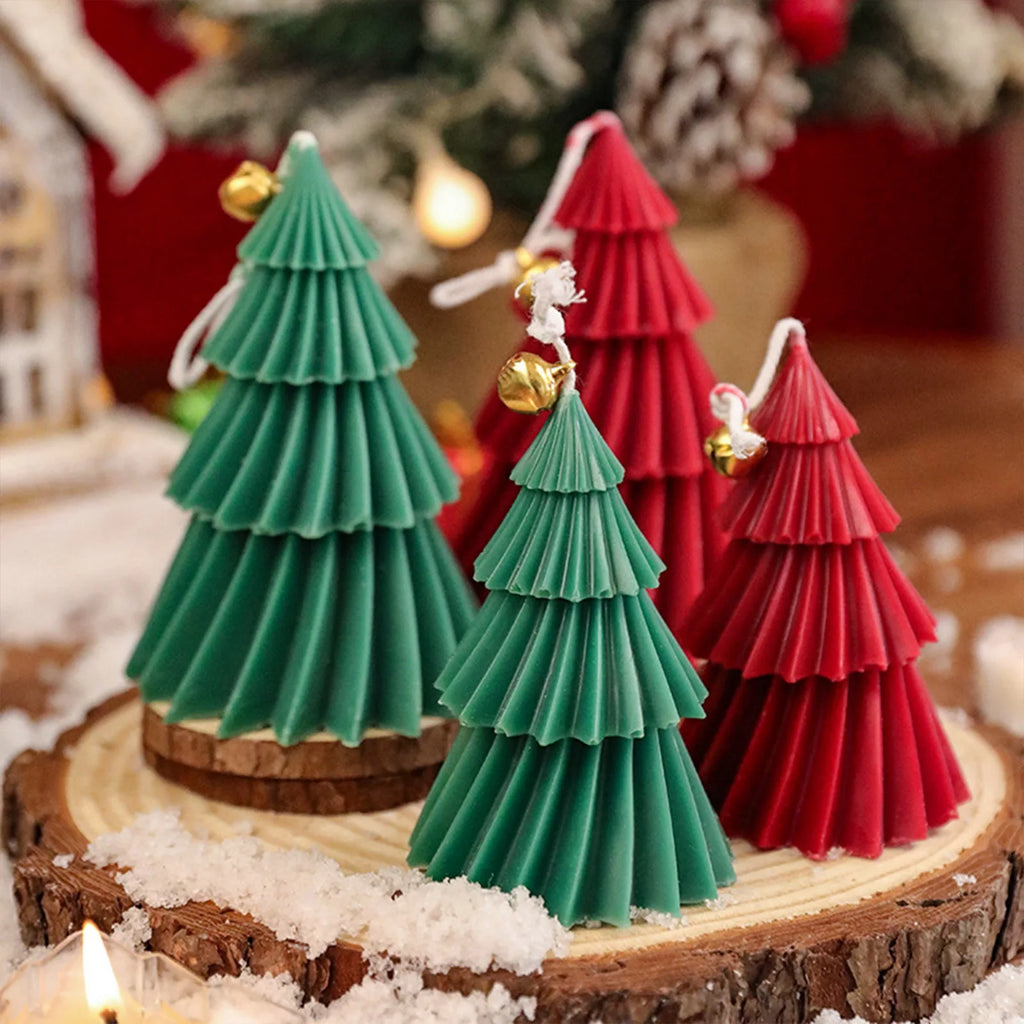 Christmas Candle Ornaments Christmas Tree Scented Candles Exquisite Christmas Table Decorative Supplies Festive Gifts