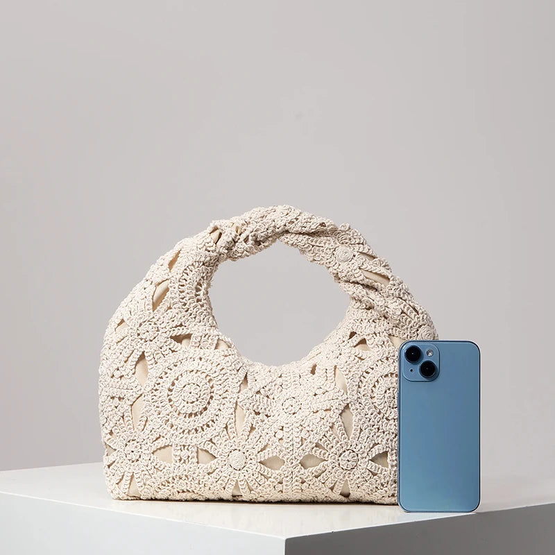 Boho Beach Bags for Women Wicker Bag