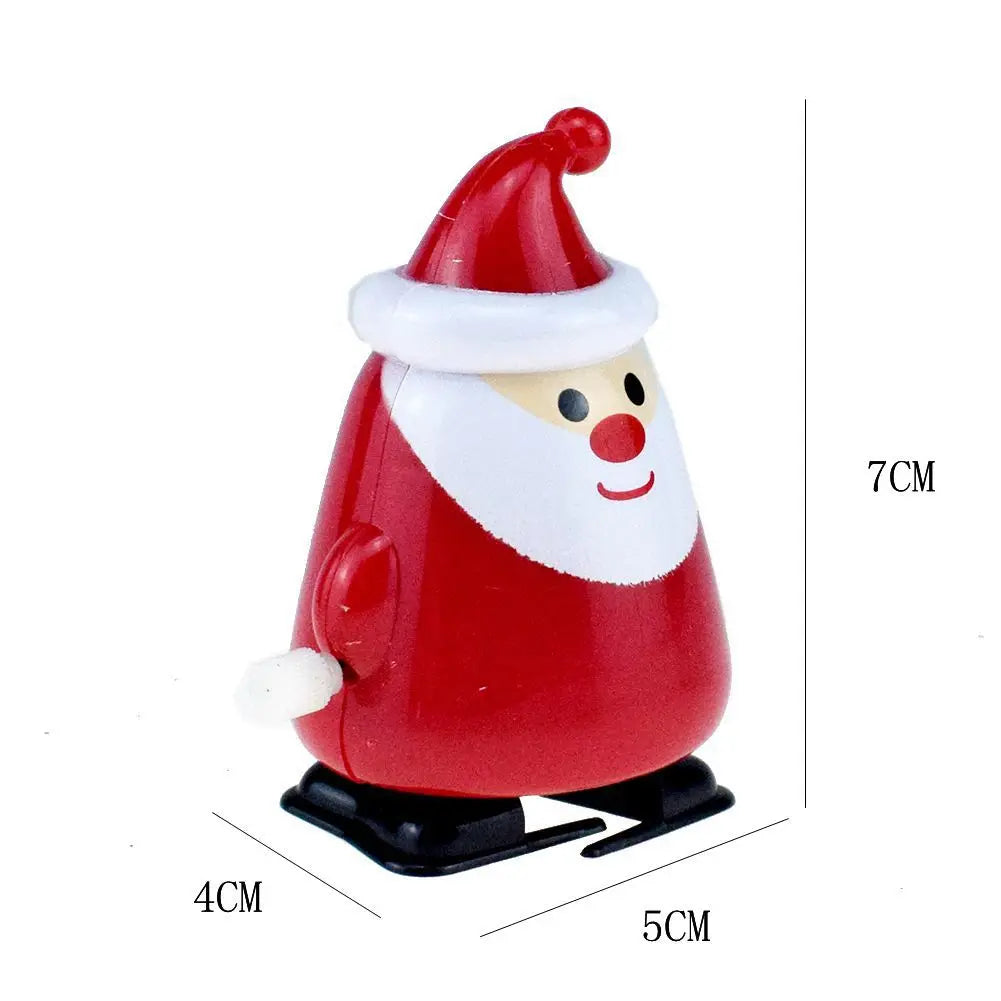 Christmas Ornament Children Toys Jumping Santa Claus Elk Snowman Penguin Kindergarten Festive Party Supplies New Year Gifts