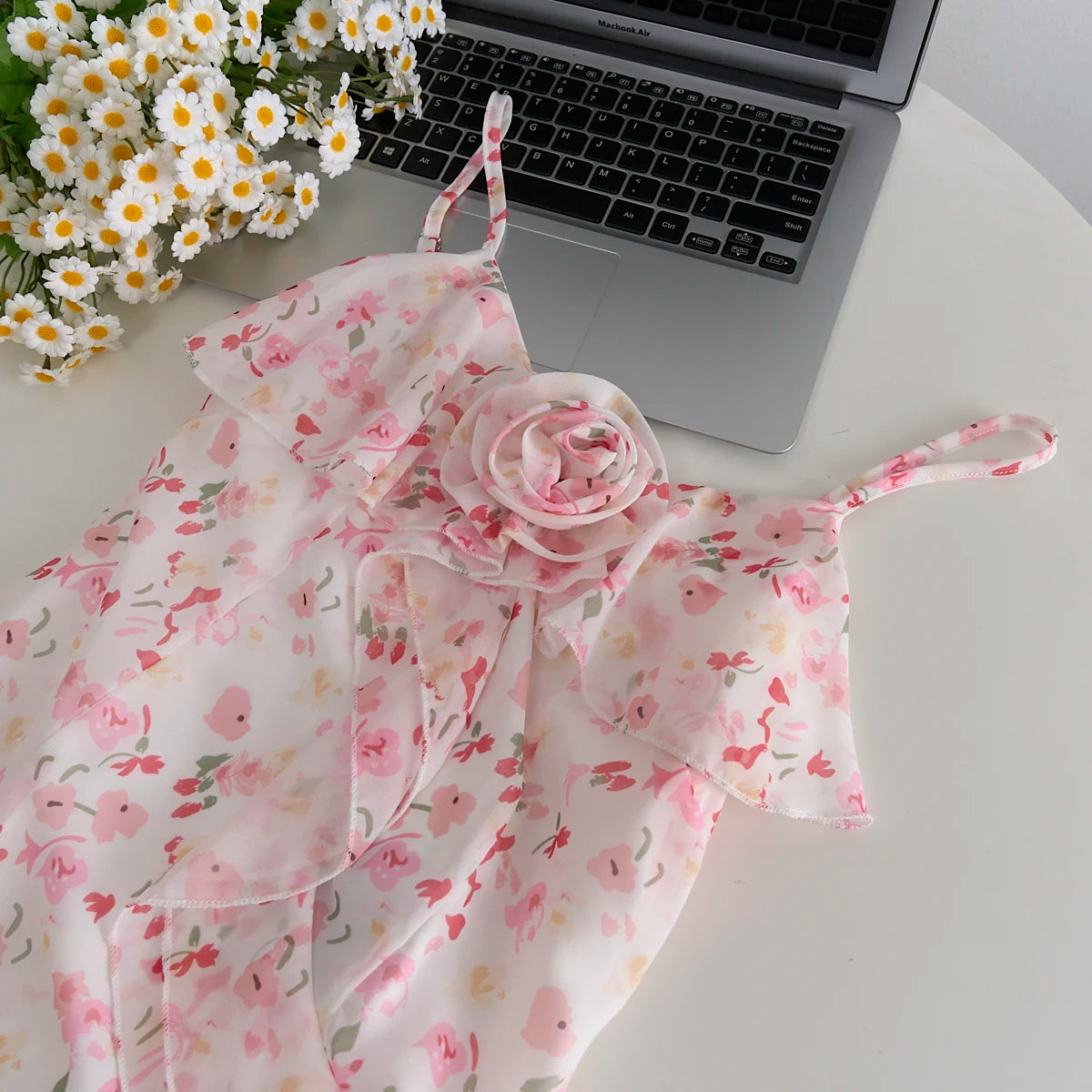 Summer Women Aesthetic Camisole Crop Top Ruffles Irregular Halter Tops Y2k Streetwear Coquette 2000s Aesthetic Vintage Design