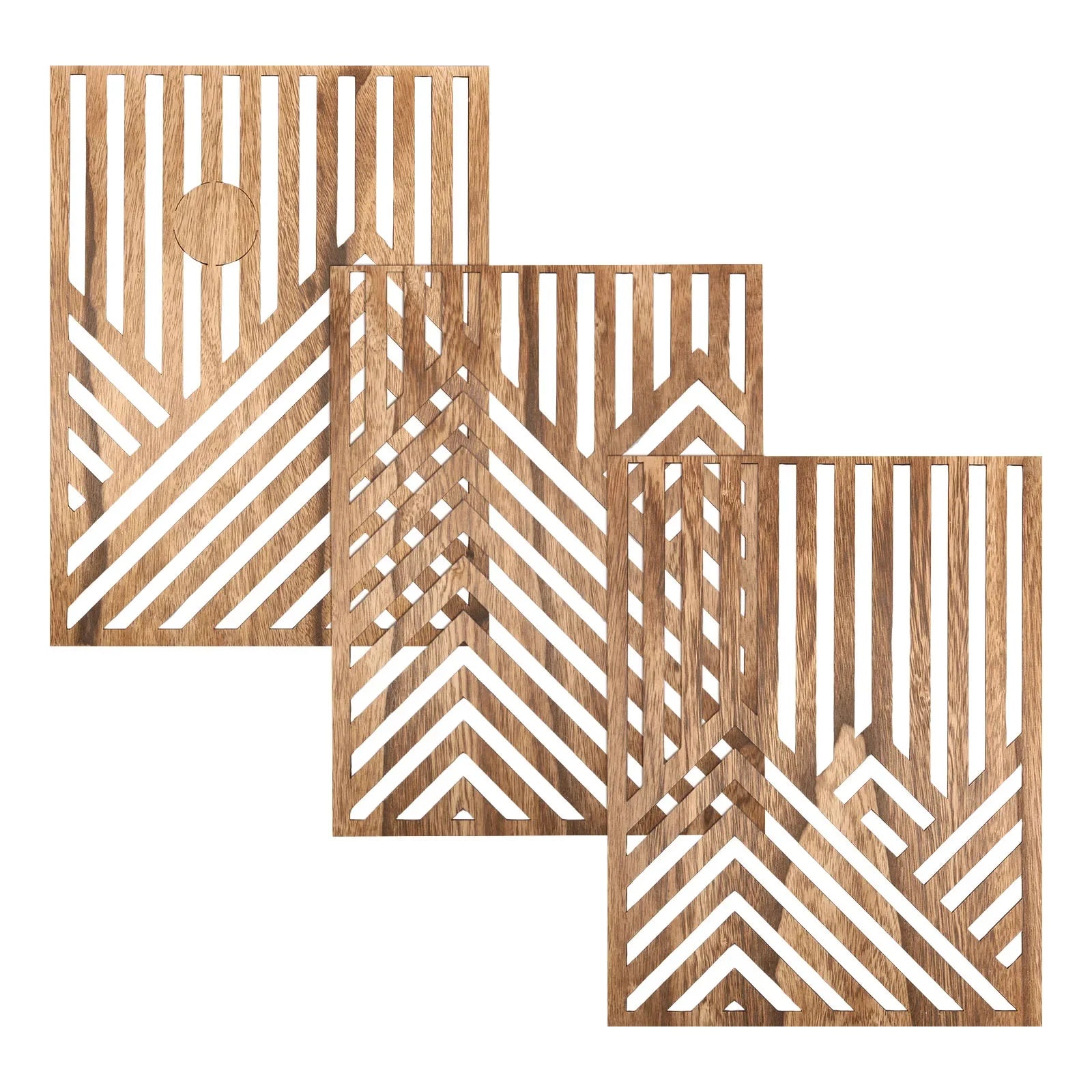 Wood Wall Sculpture Decor