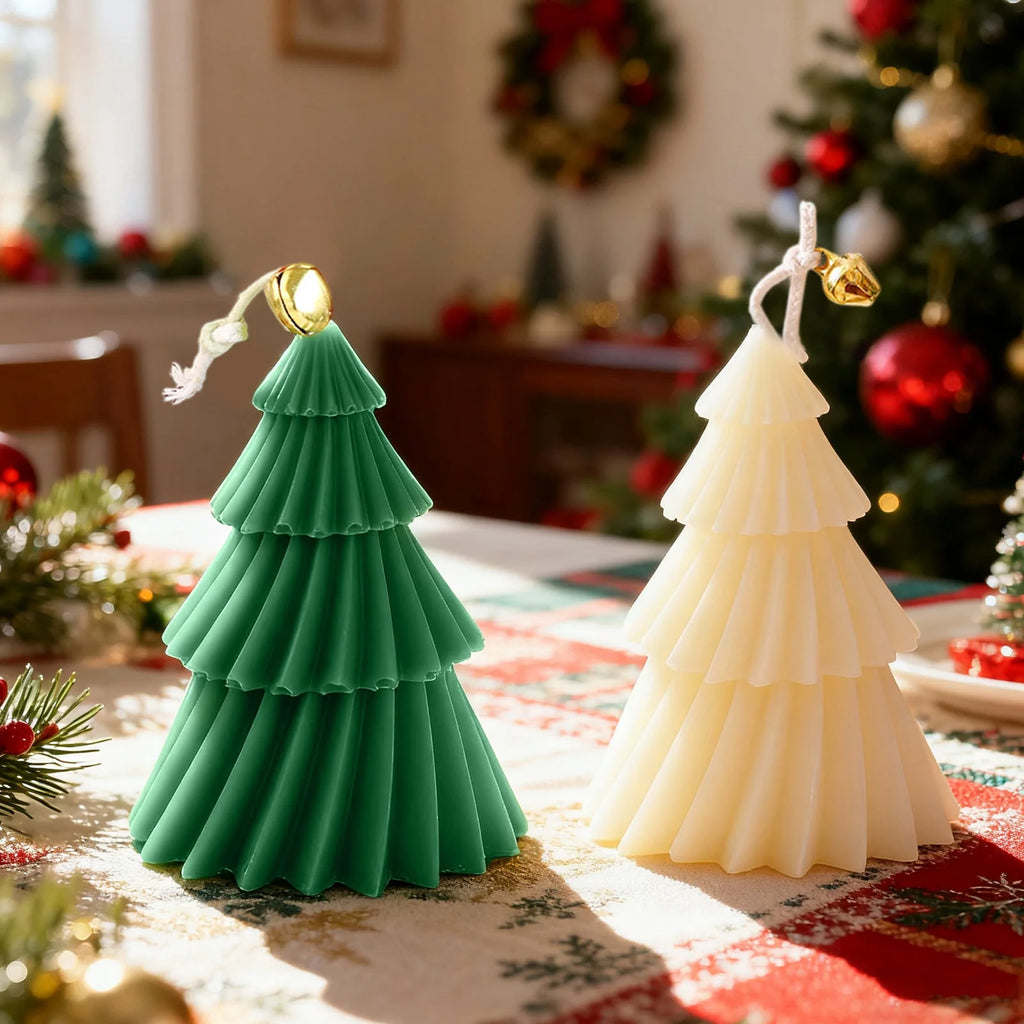 Christmas Candle Ornaments Christmas Tree Scented Candles Exquisite Christmas Table Decorative Supplies Festive Gifts