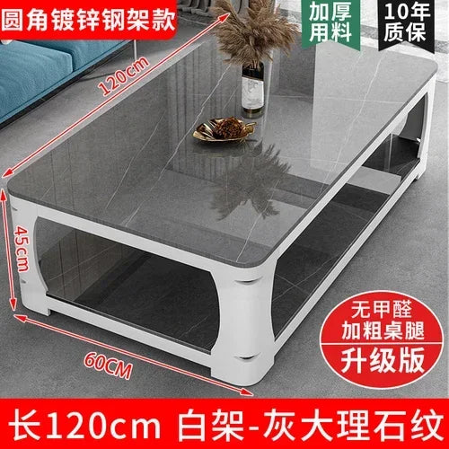 Aesthetic Design Side Table Luxury Modern Minimalist Home Simple Coffee Table Design Modern Table Basse Pour Salon Decoration