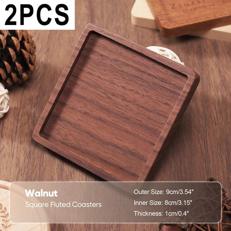 Walnut Wooden Coaster