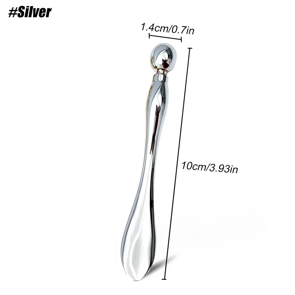 1PCS/2PCS Metal Eye Cream Applicator Wand Stick, Massager Tool for Facial Massage, Reduce Puffiness, Thin Face Magic Stick