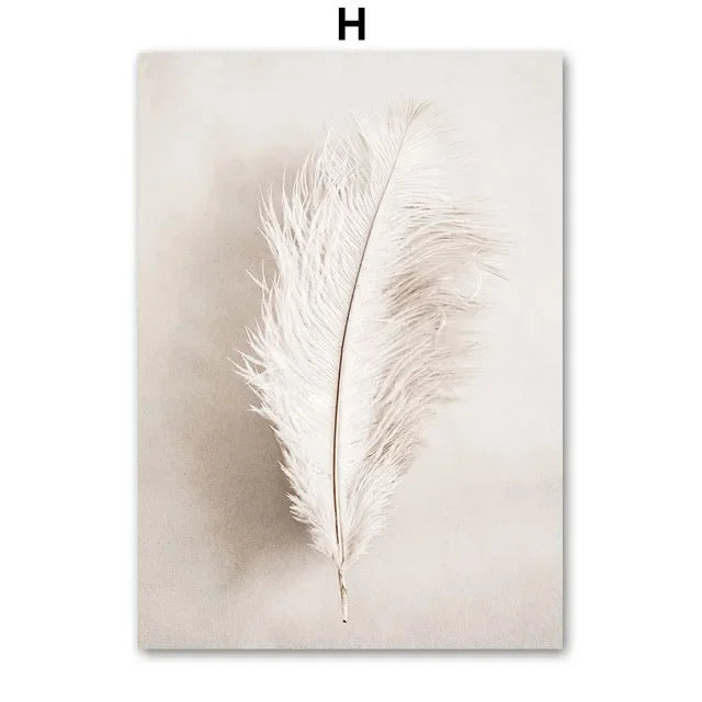 Cocktail Vase Leaves Flower Wall Art