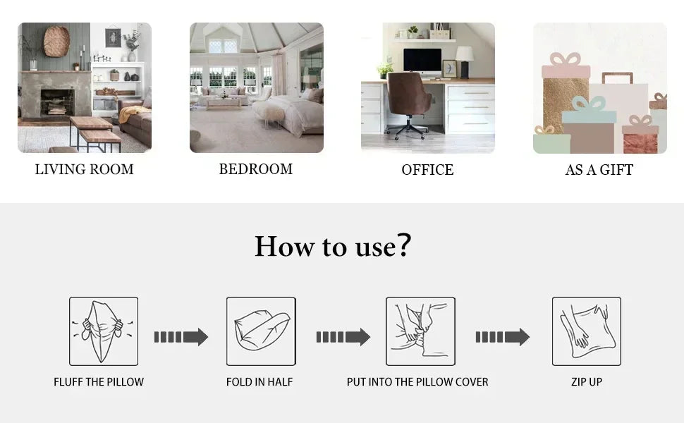 Christmas Magic: Merry Christmas, Joy to the World, Let it Snow, Meet Me under the Mistletoe Pillow Covers New Year decoration