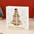 Christmas Cookie Gifts Boxes Candy Snack Packing Bags Merry Christmas  Decorations For Home Xmas Wrapping 2025 New Year Gift Box