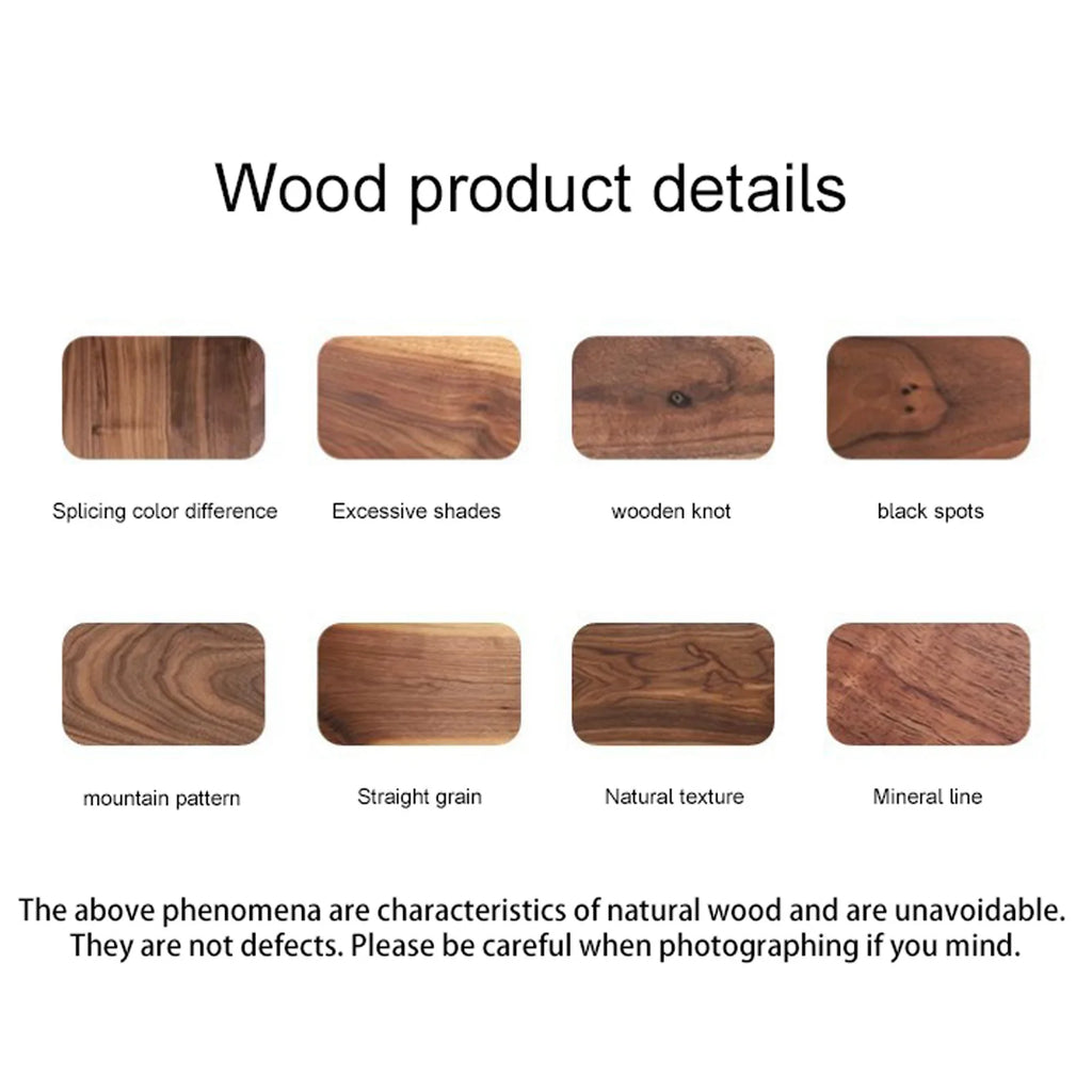 Solid Walnut Wood Coaster