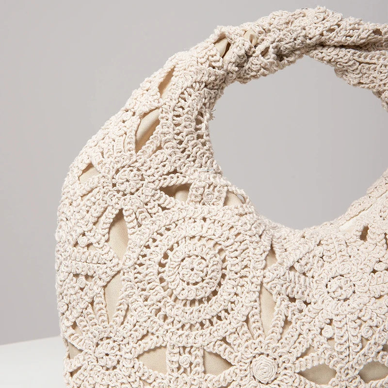 Boho Beach Bags for Women Wicker Bag