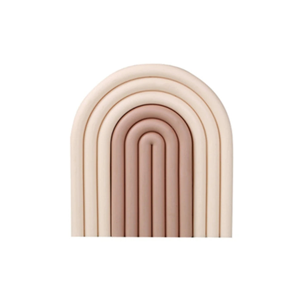 Non-Slip Rainbow Shape