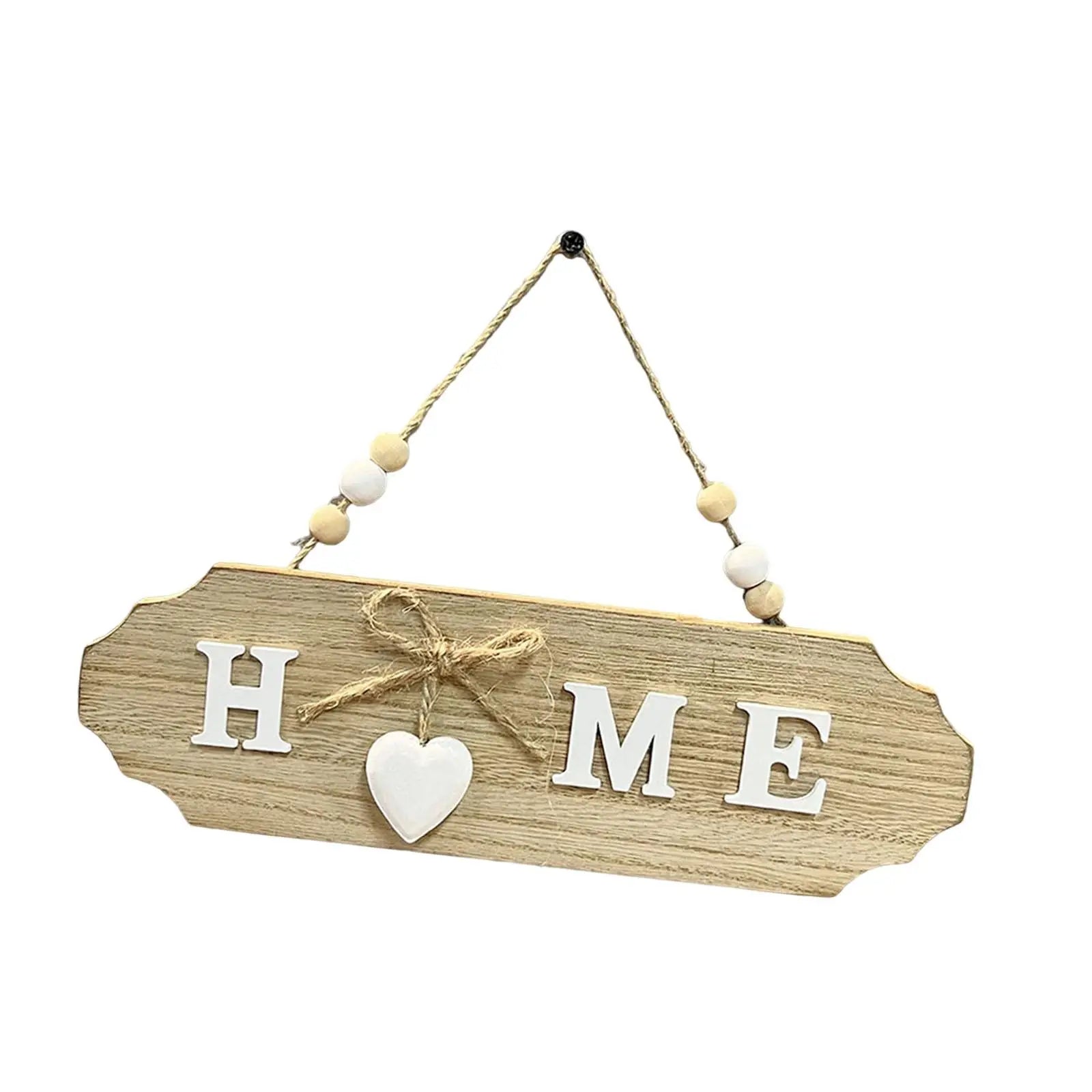 Wooden Hanging Door Sign
