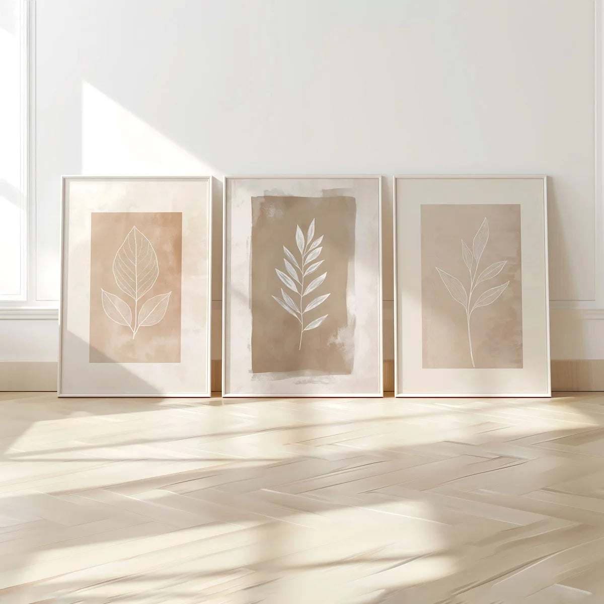 Normcore Plant Leaf Print