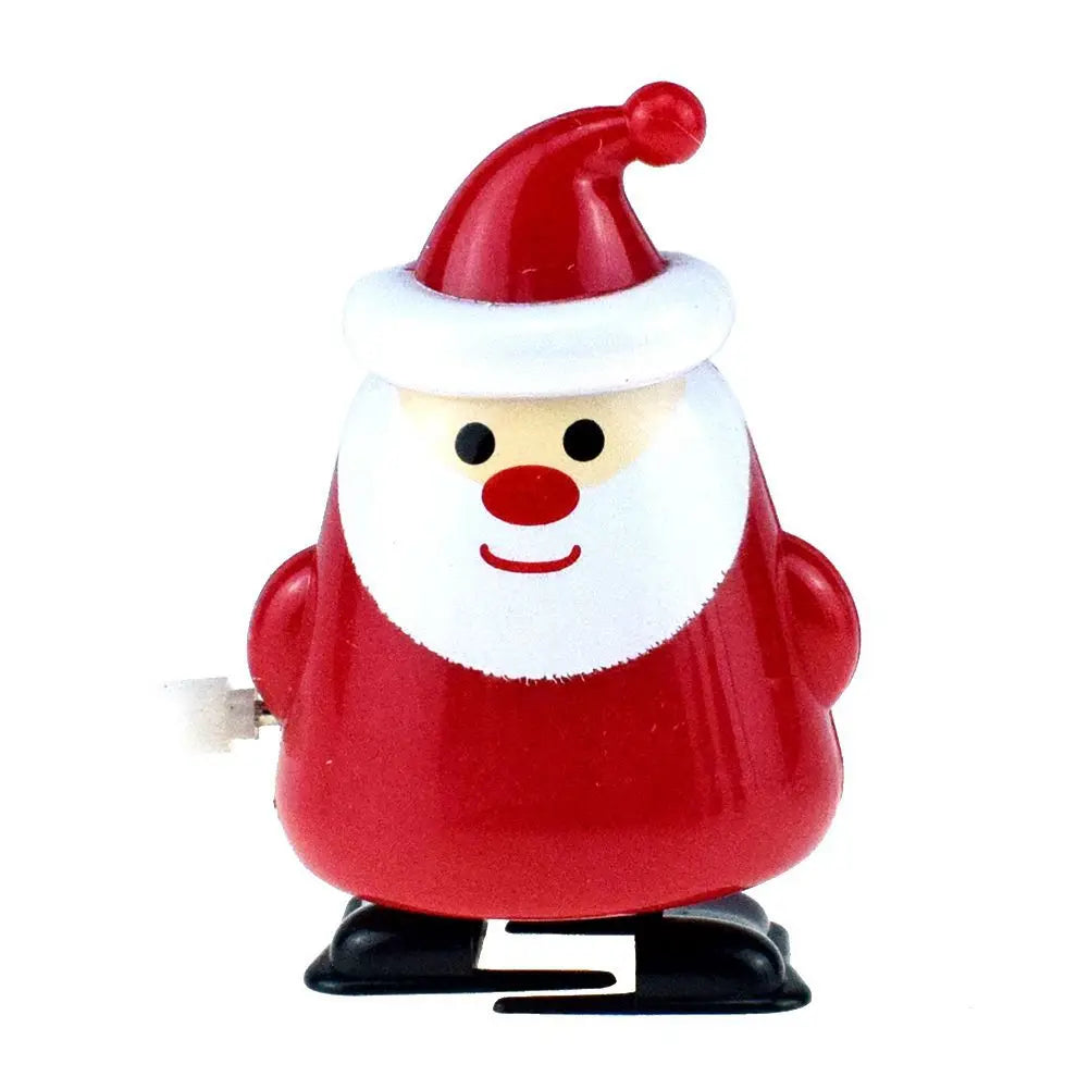 Christmas Ornament Children Toys Jumping Santa Claus Elk Snowman Penguin Kindergarten Festive Party Supplies New Year Gifts