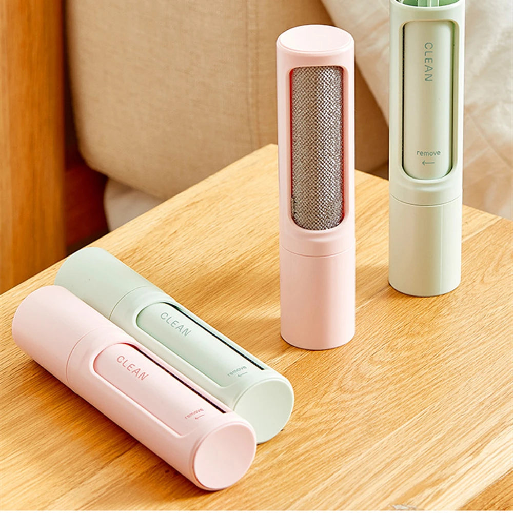 Cylinder Reusable Washable Lint Sticking Roller Clothes Carpet Tousle Remover Pets Hair Remover Brush Cleaning Accessories