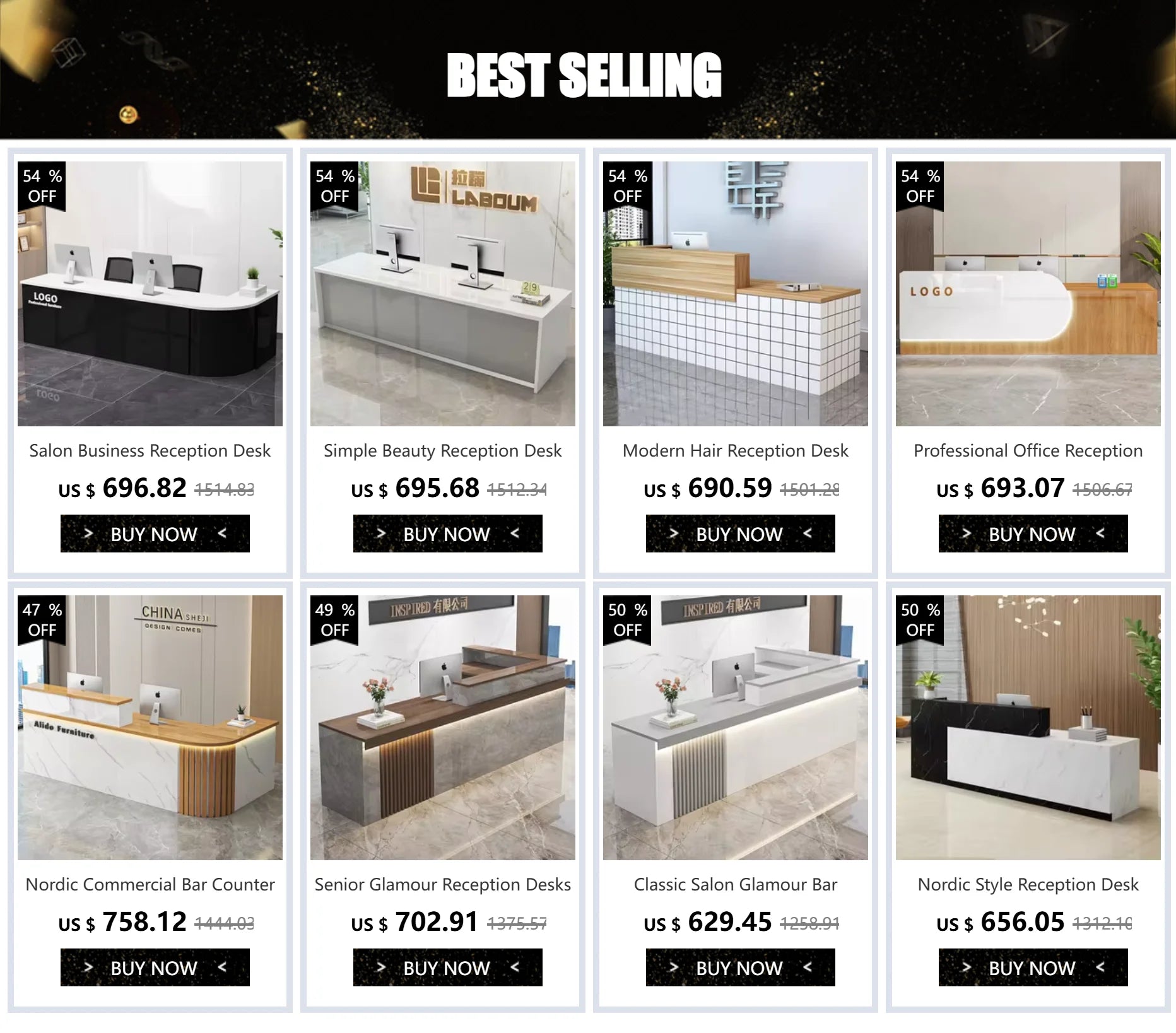 Modern Reception Desk