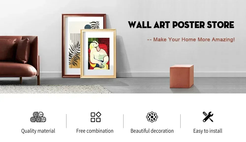 Boho Abstract Girl Cocktail Vase Leaves Flower Wall Art Canvas Painting Posters And Prints Wall Pictures For Living Room Decor