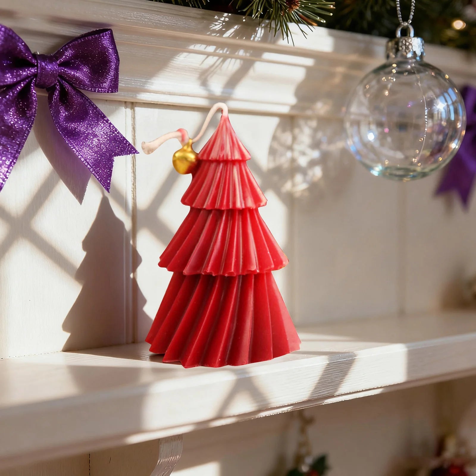 Christmas Candle Ornaments Christmas Tree Scented Candles Exquisite Christmas Table Decorative Supplies Festive Gifts