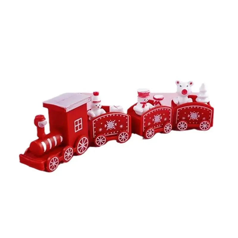 Christmas Train Merry Christmas Decorations For Home 2025 Cristmas Ornament Xmas Navidad Noel Gifts Happy New Year 2026 Gifts