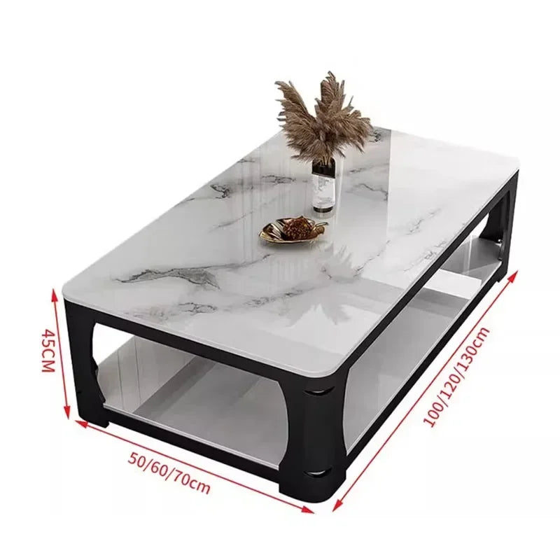 Aesthetic Design Side Table Luxury Modern Minimalist Home Simple Coffee Table Design Modern Table Basse Pour Salon Decoration