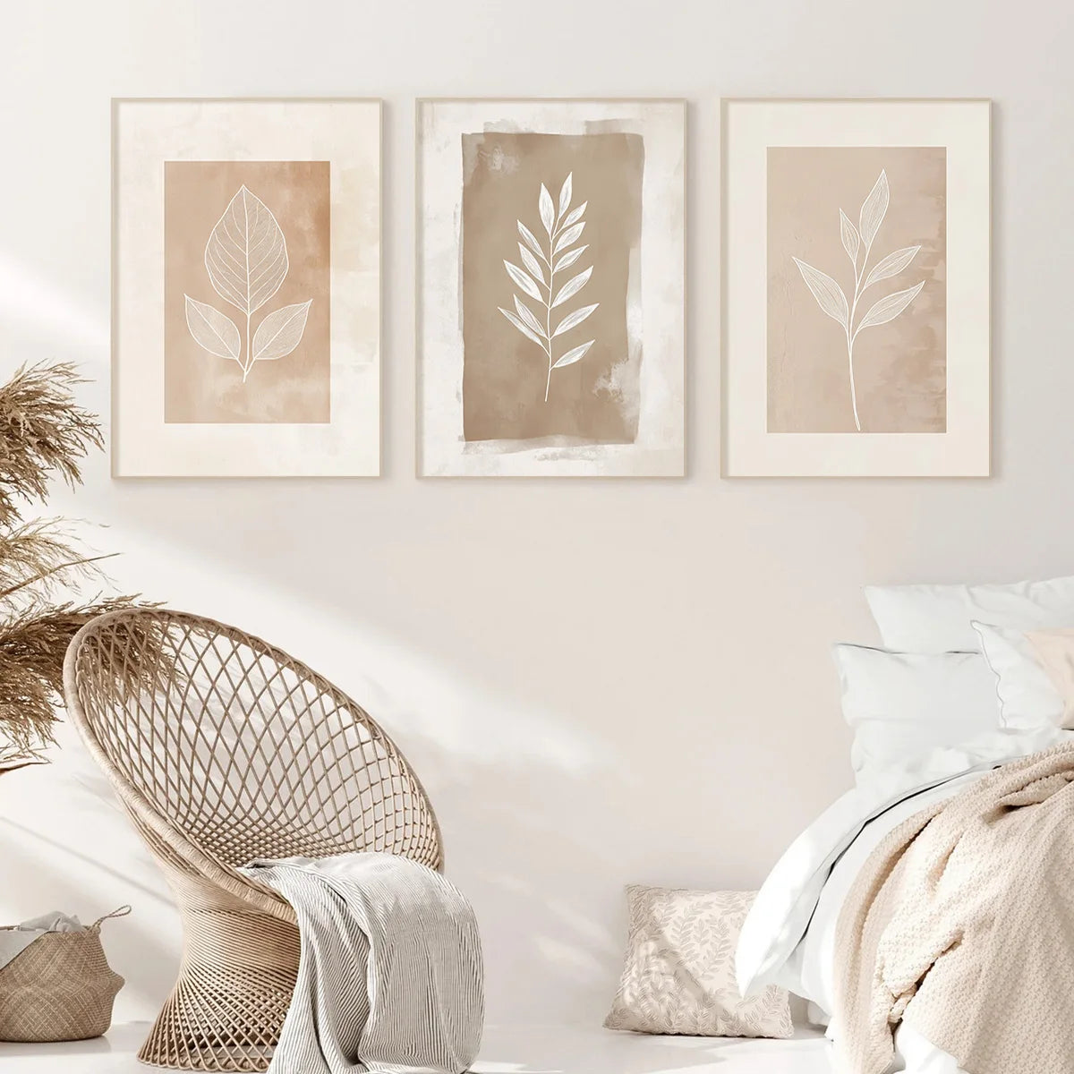 Normcore Plant Leaf Print