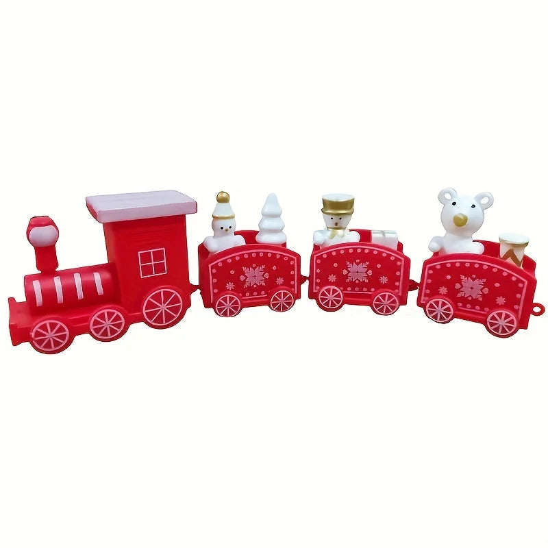 Christmas Train Merry Christmas Decorations For Home 2025 Cristmas Ornament Xmas Navidad Noel Gifts Happy New Year 2026 Gifts