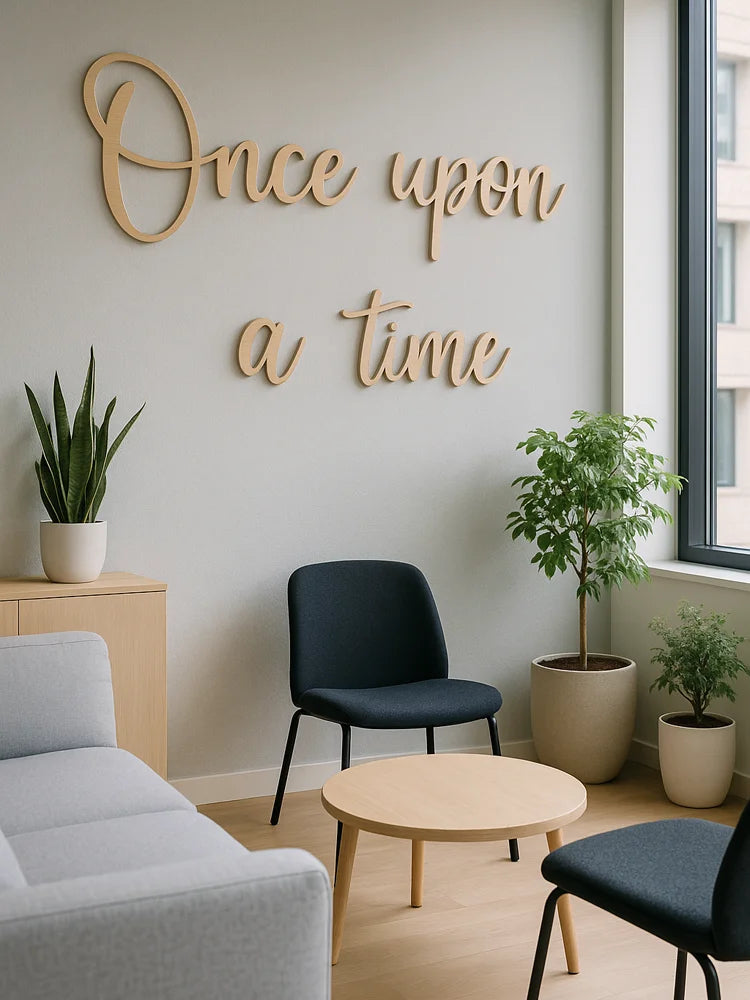 Once Upon A Time Wooden Wall Sign