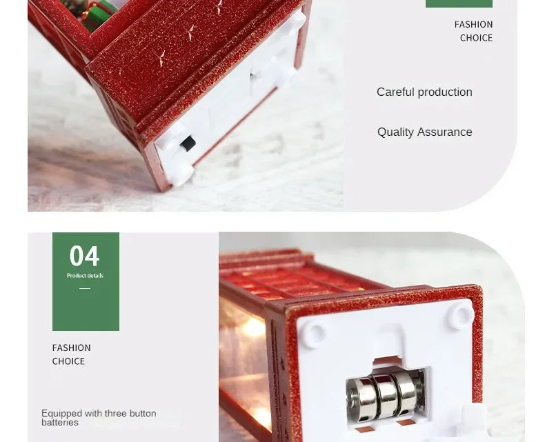 Christmas Wind Lights Crystal Lights Santa Claus Lights Christmas Party Decorations Christmas Ornaments Christmas Gifts