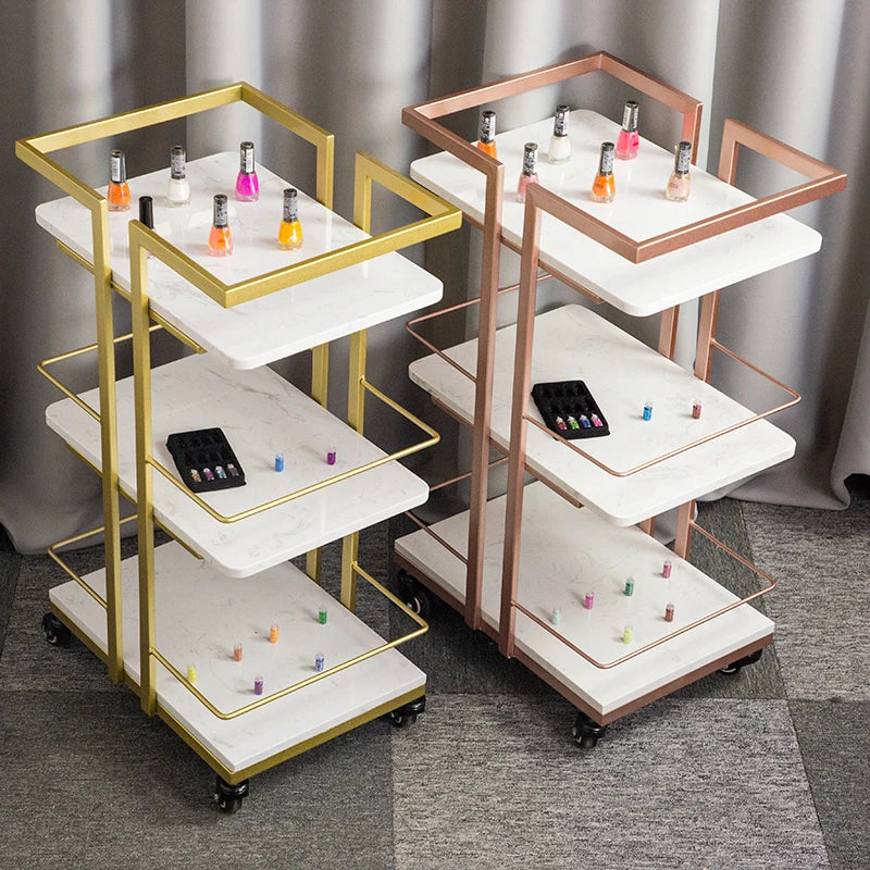 Aesthetic Salon Trolley Organizers Trolleys Salon Furniture Professional Aesthetic Tools Chariot Carritos Organizadores