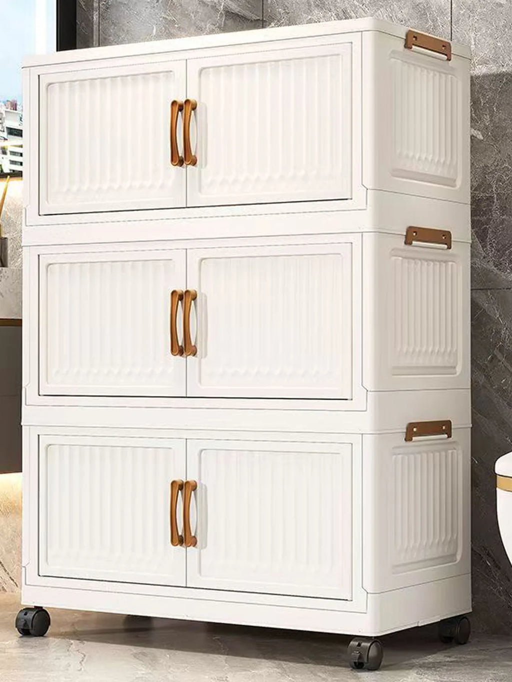 Storage Box Household Foldableing Cabinet Storage Cabinet Clothes Toys Snacks Extra Large Capacity Storage Cabinet Organizing Box