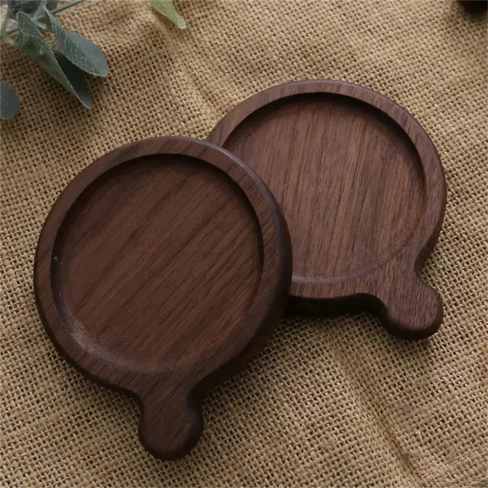 Solid Walnut Wood Coaster