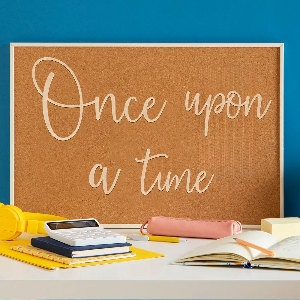 Once Upon A Time Wooden Wall Sign