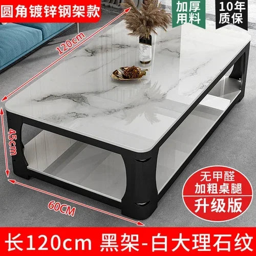 Aesthetic Design Side Table Luxury Modern Minimalist Home Simple Coffee Table Design Modern Table Basse Pour Salon Decoration