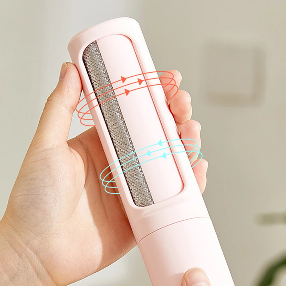 Cylinder Reusable Washable Lint Sticking Roller Clothes Carpet Tousle Remover Pets Hair Remover Brush Cleaning Accessories