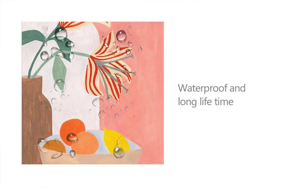 Boho Woman Flower Mountain Fruit Botanical Floral Wall Art Canvas Painting Posters And Prints Pictures For Living Room Decor