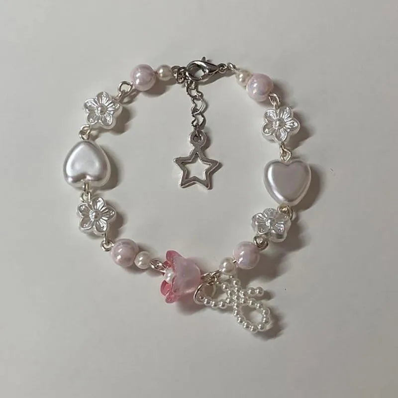 Starflower Bracelet flower Handmade aesthetic