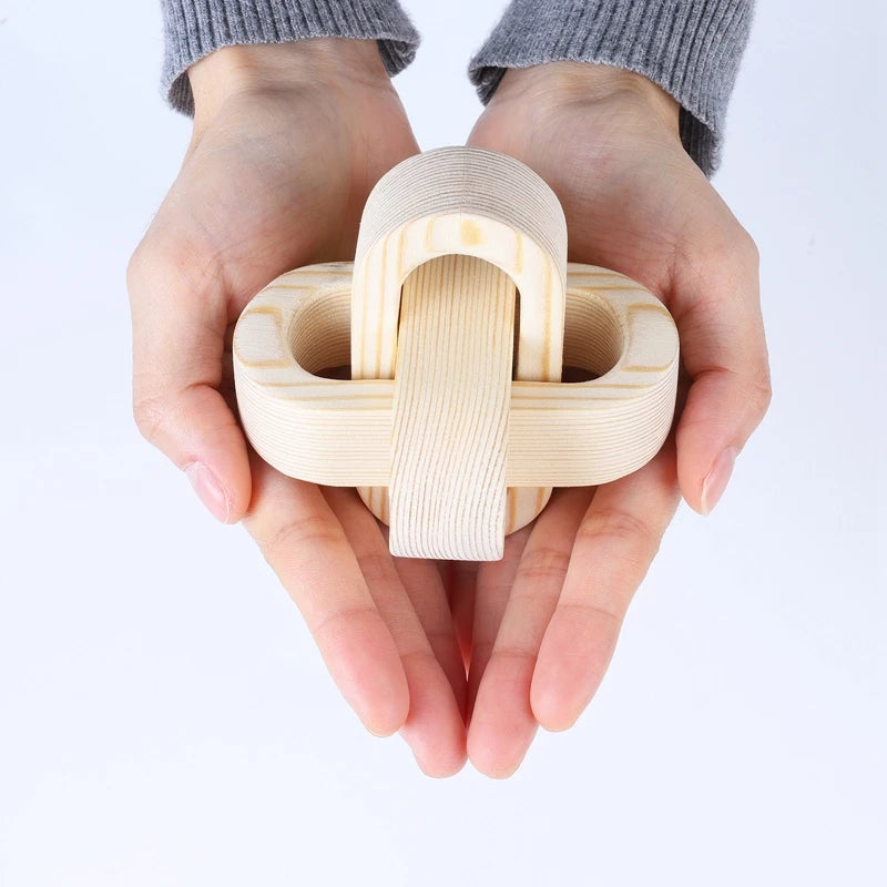 Boho Style Wooden Home Decor Ornament Hand Carved