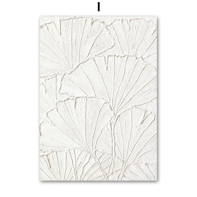 Cocktail Vase Leaves Flower Wall Art