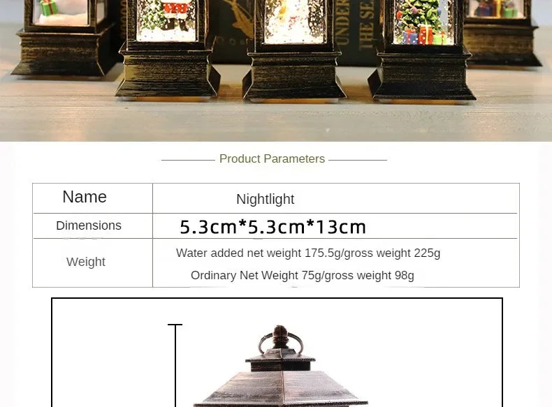 Christmas Wind Lights Crystal Lights Santa Claus Lights Christmas Party Decorations Christmas Ornaments Christmas Gifts