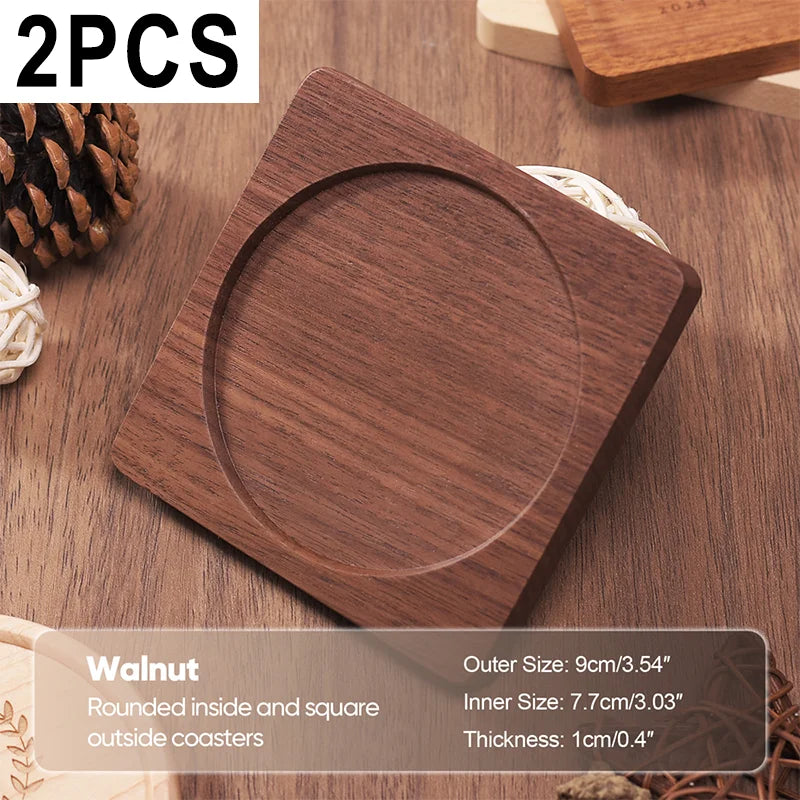 Walnut Wooden Coaster