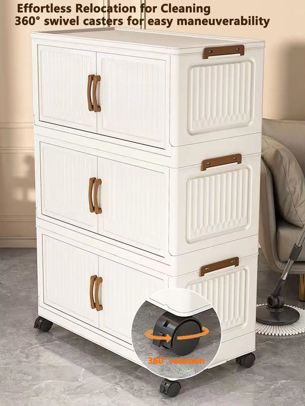 Storage Box Household Foldableing Cabinet Storage Cabinet Clothes Toys Snacks Extra Large Capacity Storage Cabinet Organizing Box