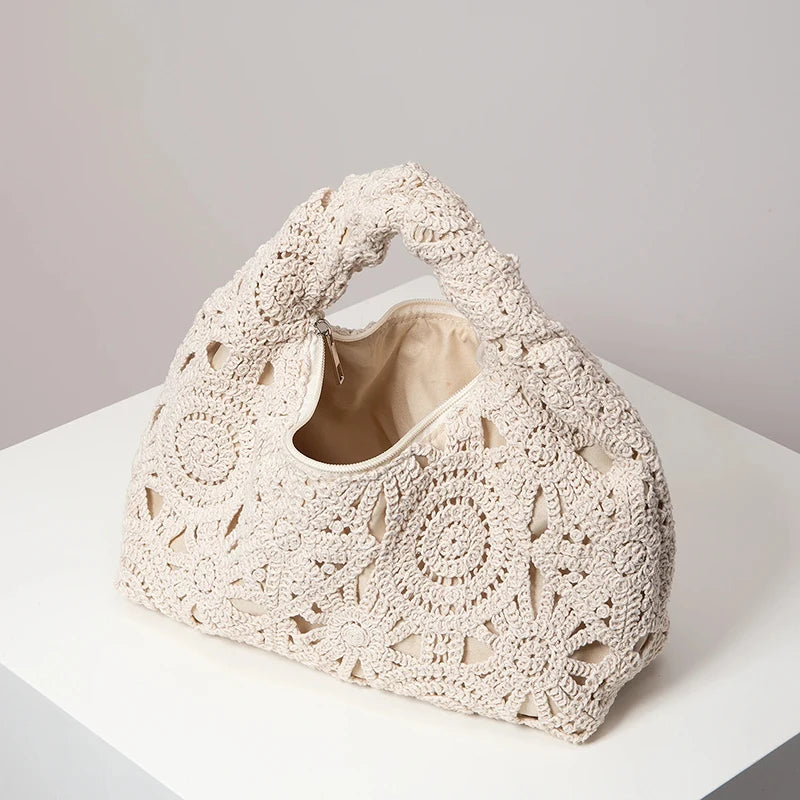 Boho Beach Bags for Women Wicker Bag