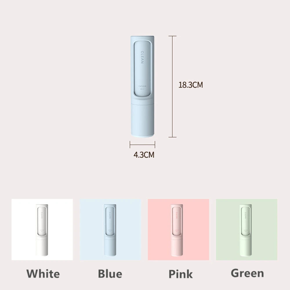 Cylinder Reusable Washable Lint Sticking Roller Clothes Carpet Tousle Remover Pets Hair Remover Brush Cleaning Accessories