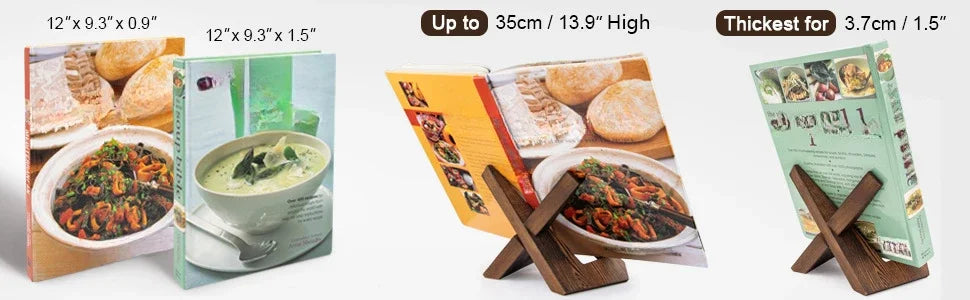 Wooden Recipe Stand
