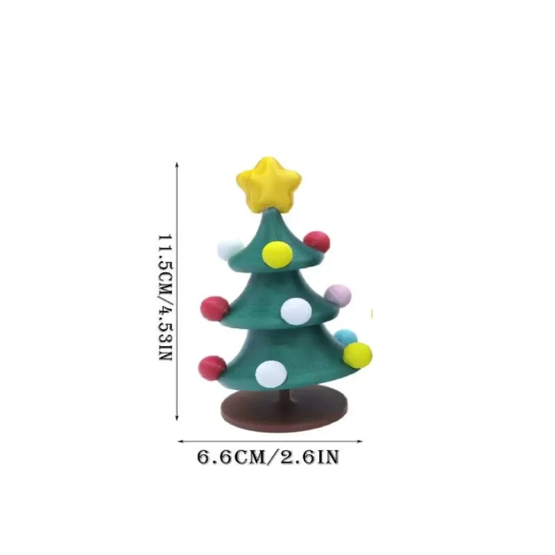 Christmas Gift Dancing Rotating Christmas Tree Toy Halloween Christmas Decoration Desktop Ornamen Party Favor Children Gifts